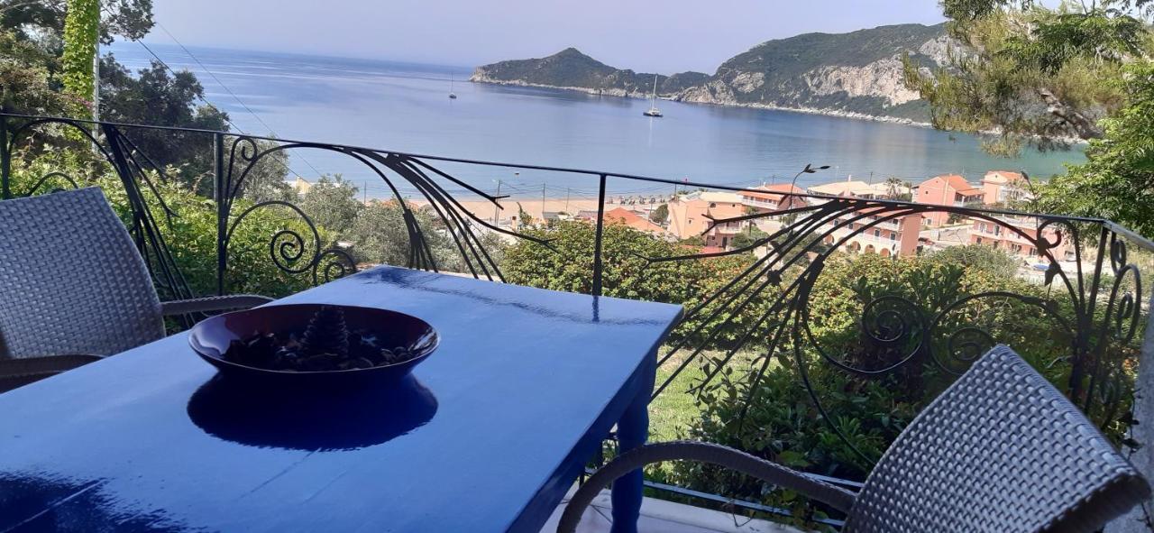 Villa Theodora View Apartments Polimnia Agios Georgios Pagon Buitenkant foto