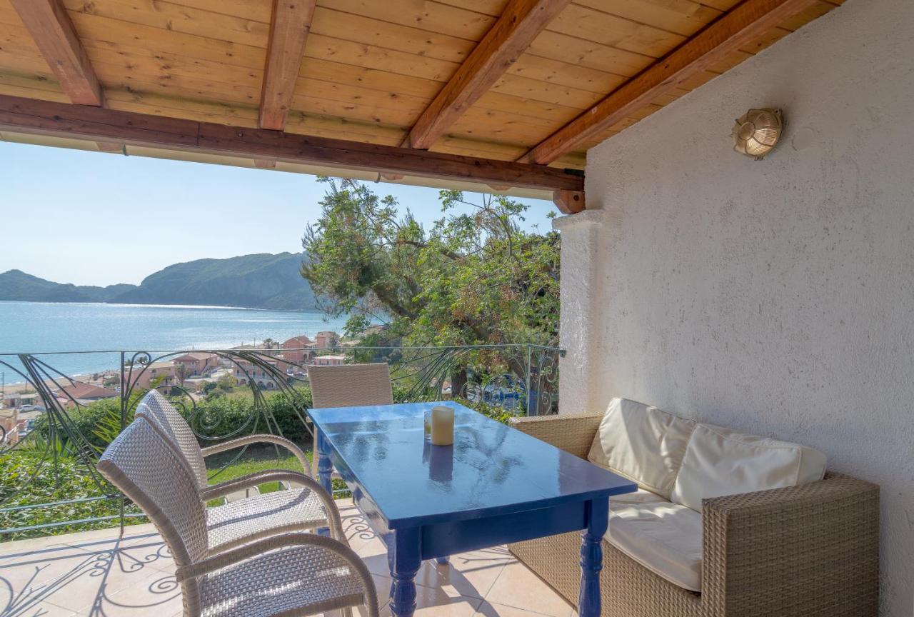 Villa Theodora View Apartments Polimnia Agios Georgios Pagon Buitenkant foto