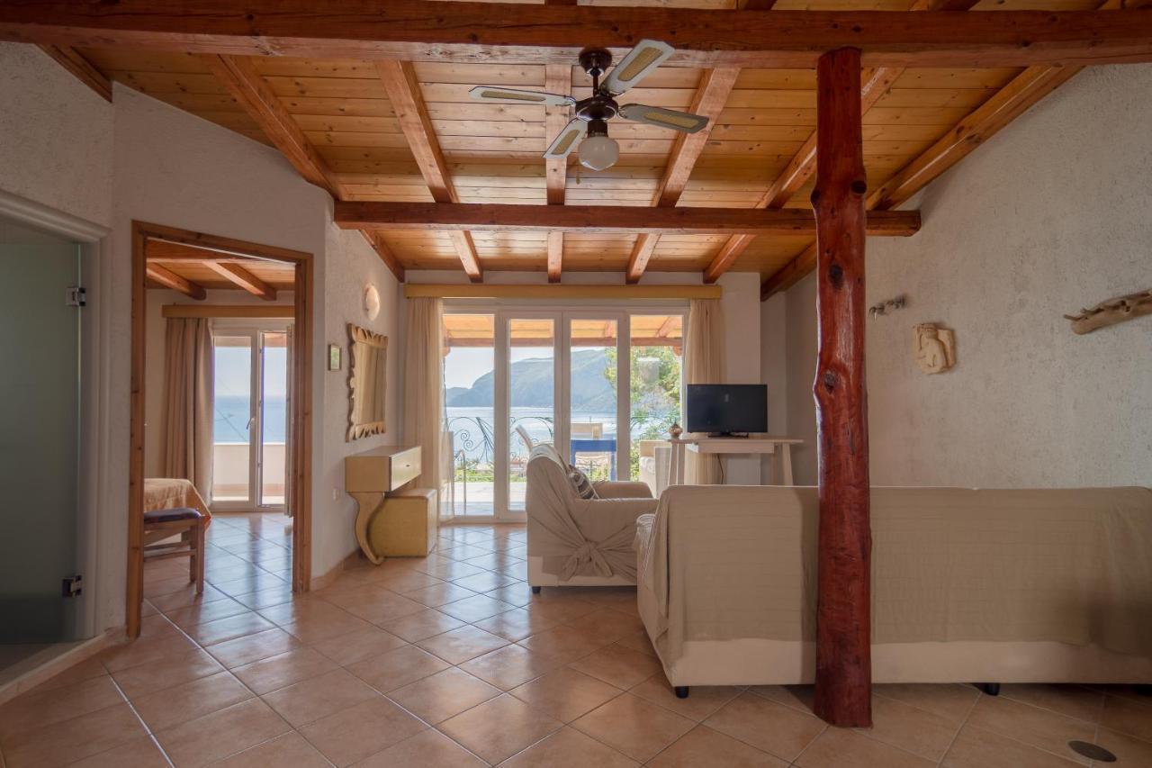 Villa Theodora View Apartments Polimnia Agios Georgios Pagon Buitenkant foto