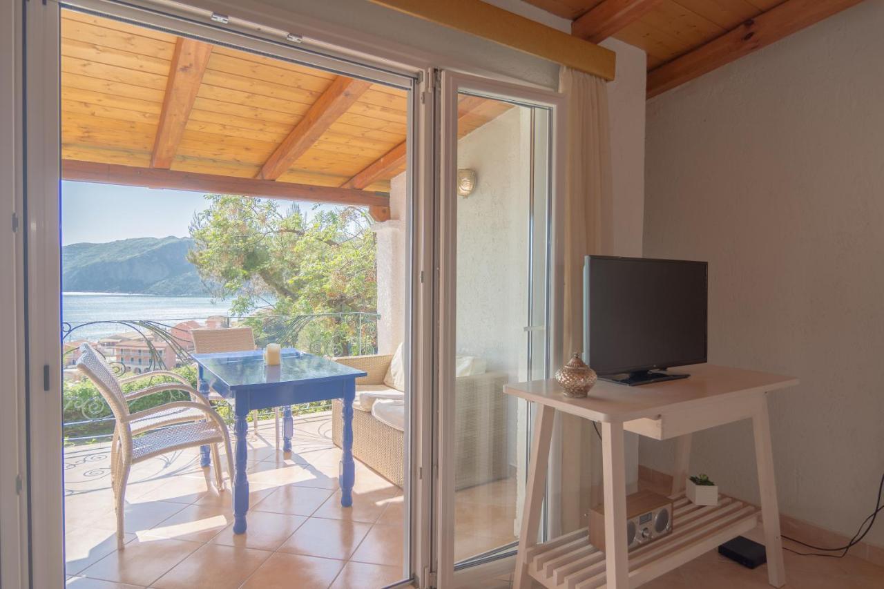 Villa Theodora View Apartments Polimnia Agios Georgios Pagon Buitenkant foto