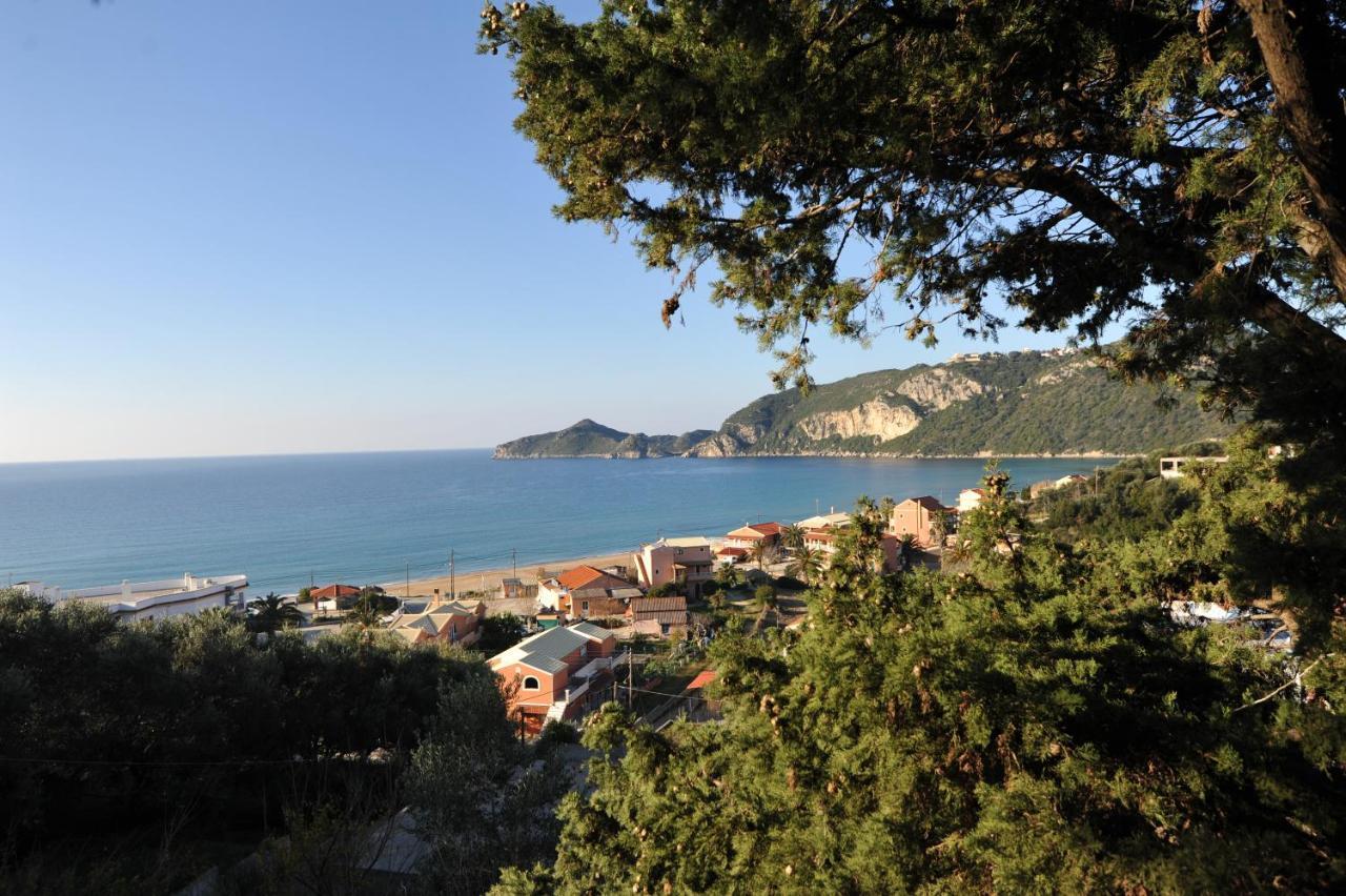 Villa Theodora View Apartments Polimnia Agios Georgios Pagon Buitenkant foto