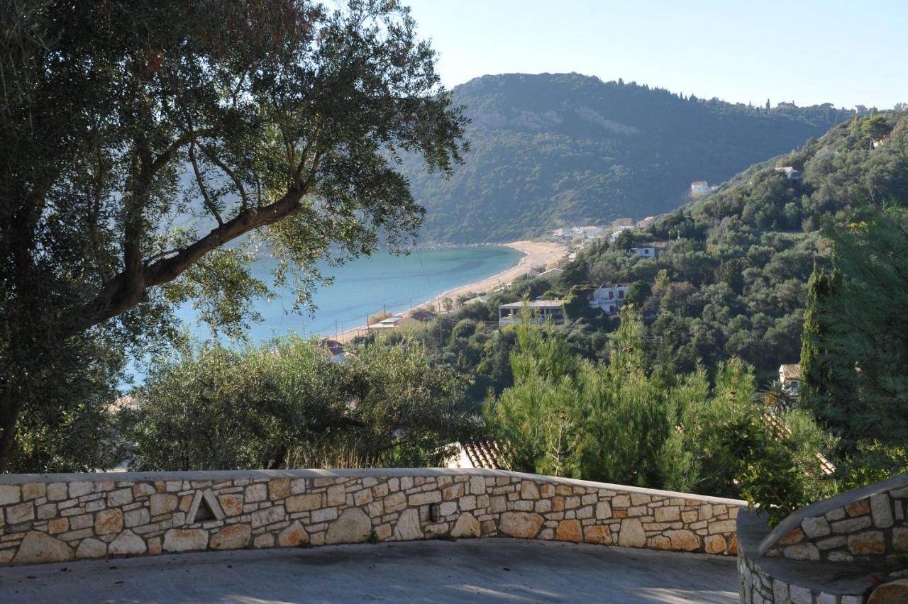Villa Theodora View Apartments Polimnia Agios Georgios Pagon Buitenkant foto