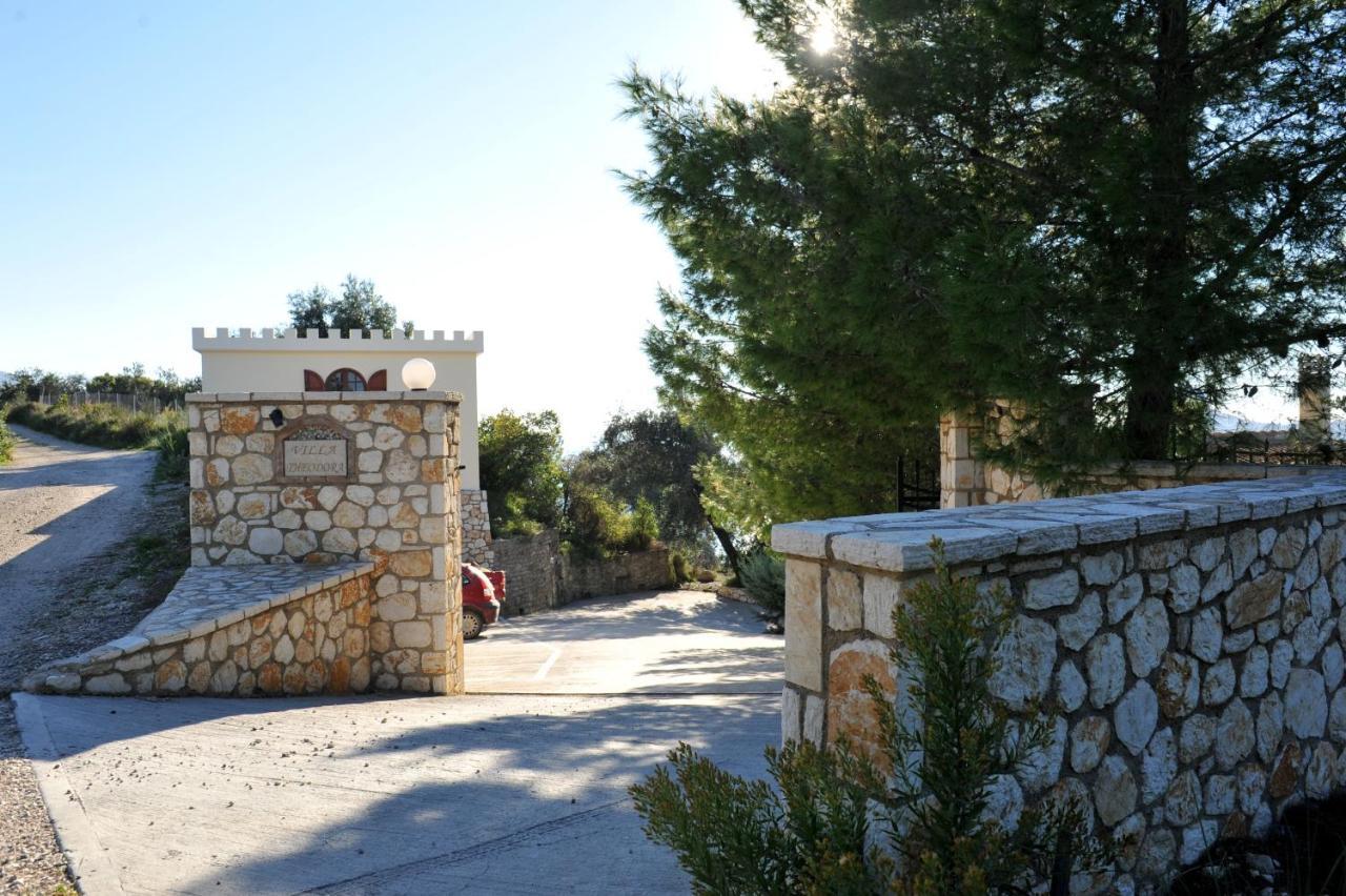 Villa Theodora View Apartments Polimnia Agios Georgios Pagon Buitenkant foto